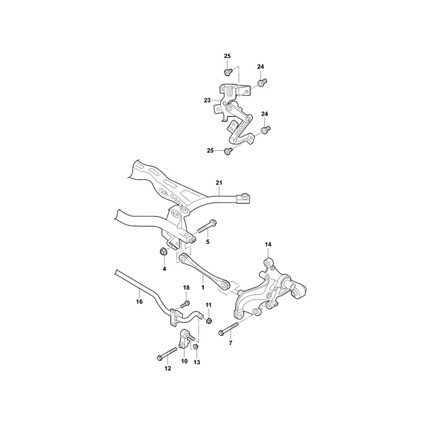 Рулевая тяга Стойка стабилизатора Стабилизатор Датчик дорожного просвета