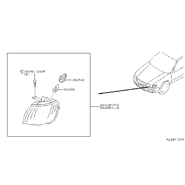 Передняя комбинированная фара