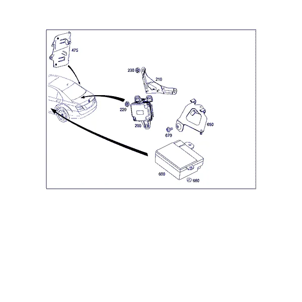 БУ И ГНЕЗДО ПРЕДОХРАН. В ЗАДН. ЧАСТИ