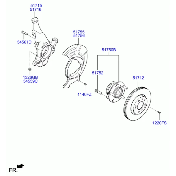 передний мост
