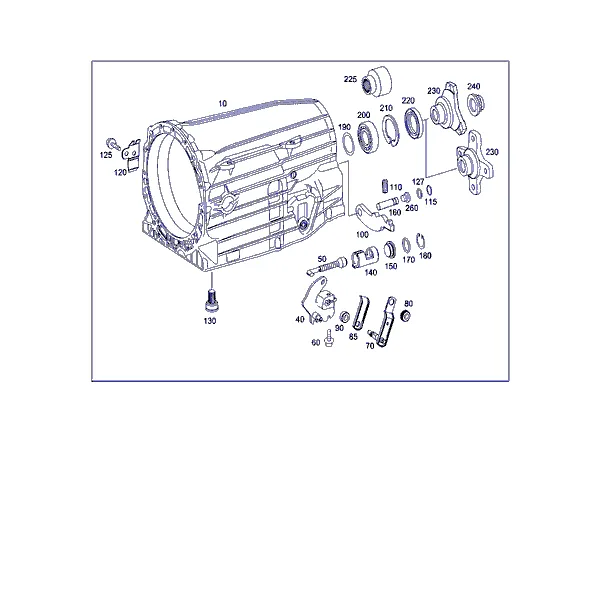 КАРТЕР КП,ФЛАНЕЦ ВЫХОДНОГО ВАЛА, СТОЯН. БЛОКИРОВКА,БЛОКИР.АКП,РЫЧ.СЕЛЕКТ.ДИАП.