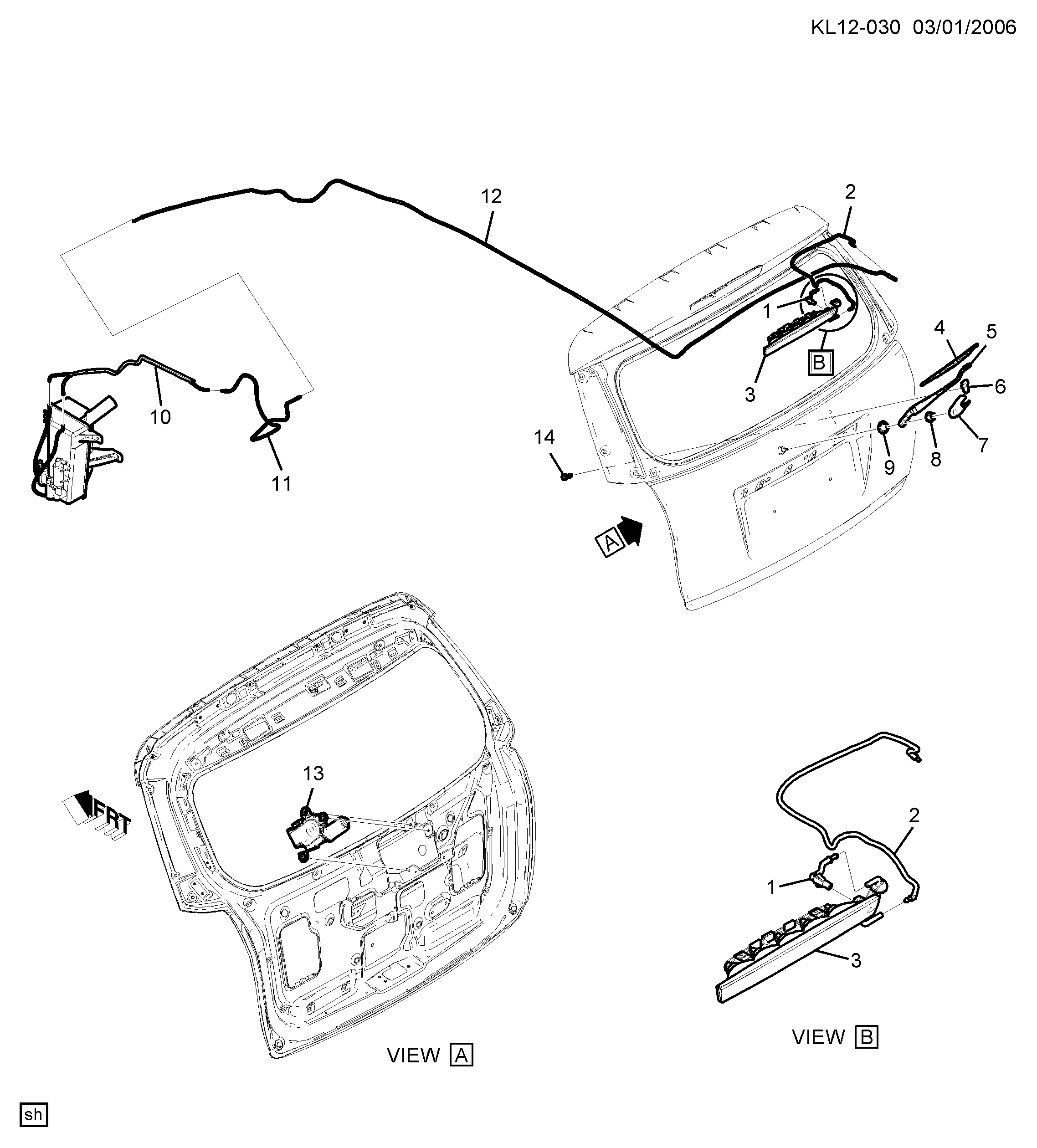 СИСТЕМА СТЕКЛООЧИСТИТЕЛЯ ЗАДНЕГО СТЕКЛА