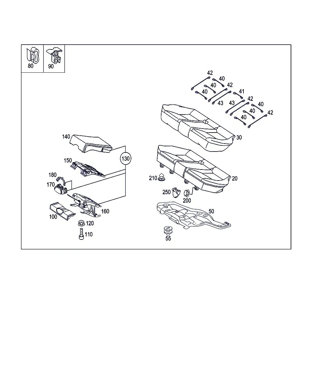 ПОДУШКИ ЗАДНИХ СИДЕНИЙ