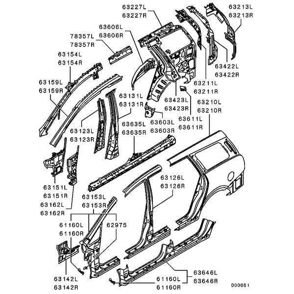 КУЗОВ - БОКОВИНА КУЗОВА