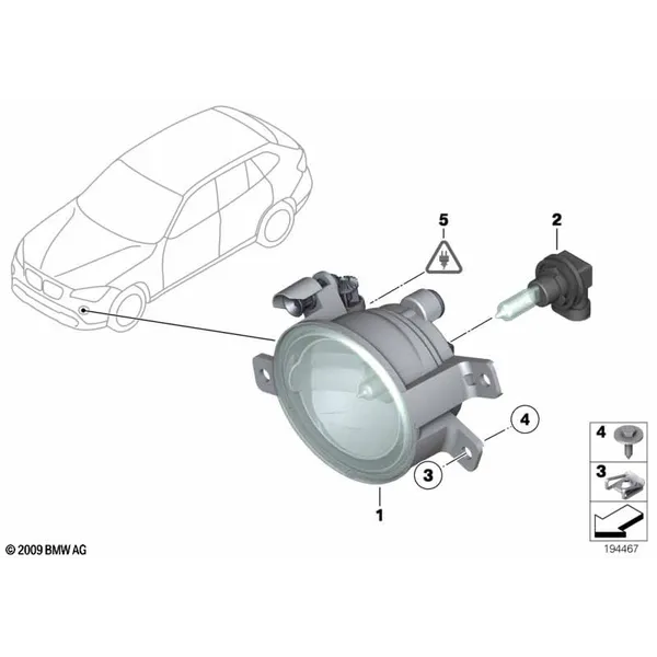 фары противотуманные