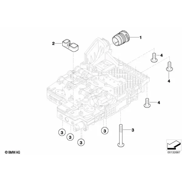 Дополнительные элементы мехатроника АКПП GA6HP19Z