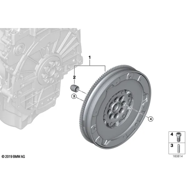Маховик/двухмассовый маховик