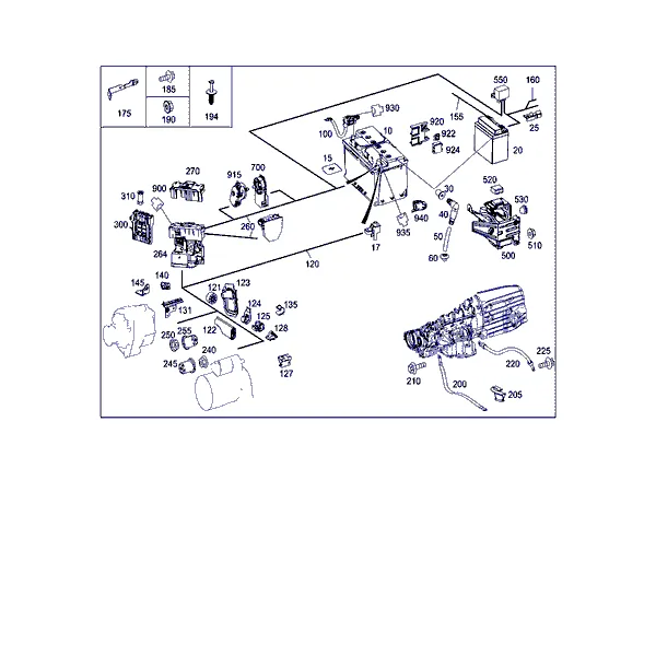 ПРОВОД АКБ, СТАРТЕРА И ГЕНЕРАТОРА