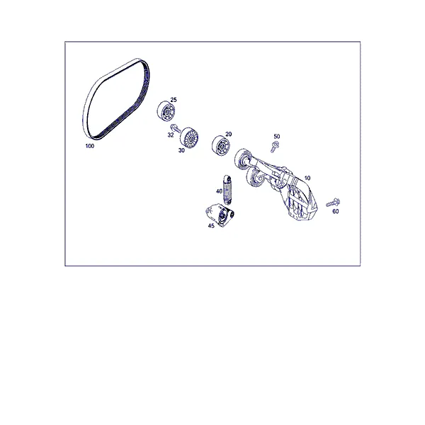 КЛИН.РЕМЕНЬ,НАТЯЖ.РЕМНЯ,ОБВОДНОЙ РОЛИК