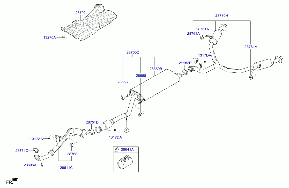 MUFFLER & EXHAUST PIPE