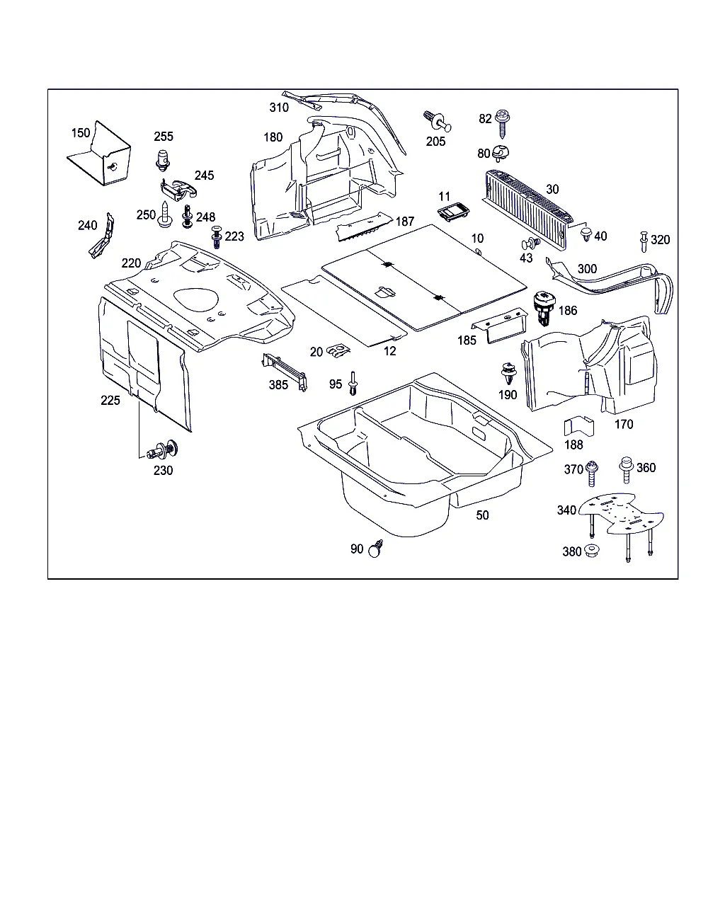 ОБЛИЦОВКА БАГАЖНИКА