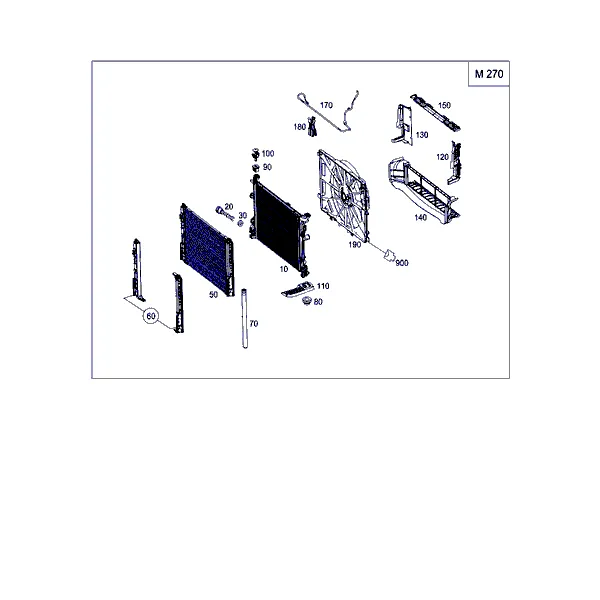 РАДИАТОР, КРЕПЛЕНИЕ И ОБЛИЦОВКА
