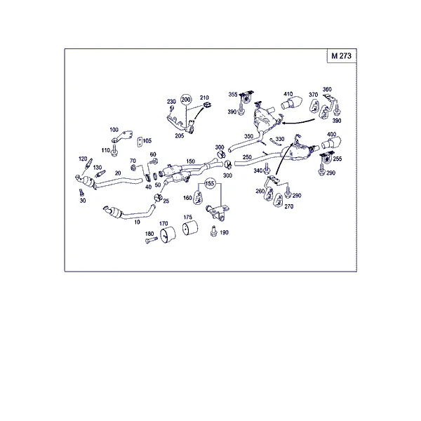 СИСТЕМА ВЫПУСКА ОГ ДЛЯ 8-ЦИЛ. БЕНЗ. АВТОМОБИЛЕЙ