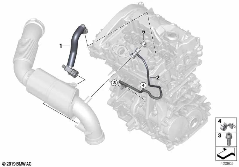 Система вентиляции картера