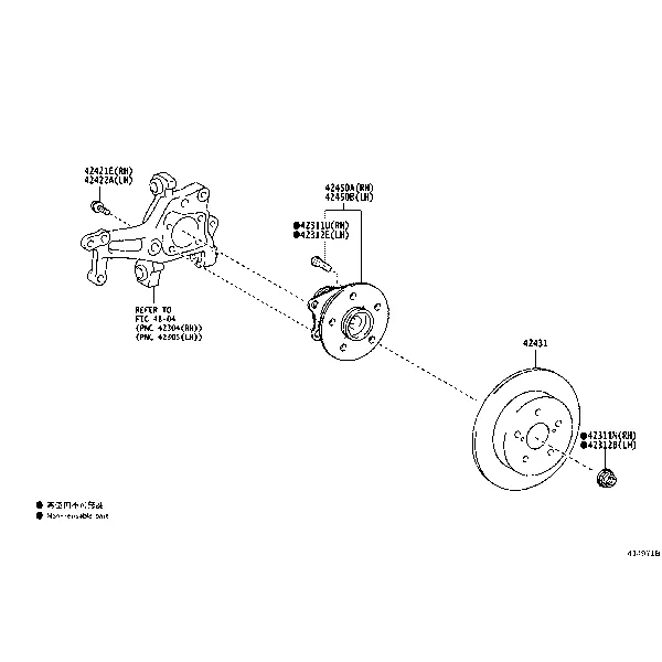 REAR AXLE SHAFT & HUB