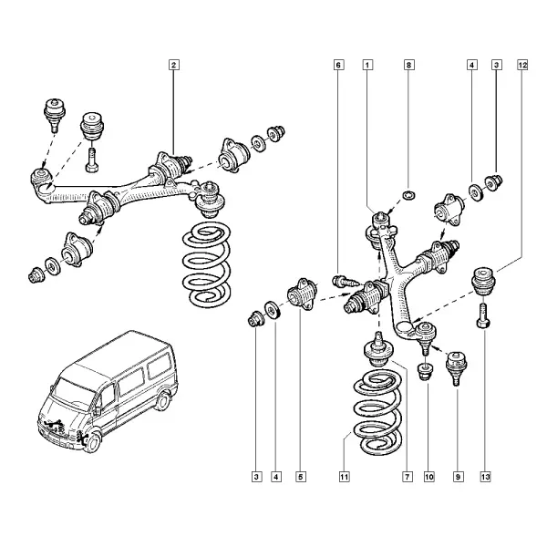 Передняя подвеска