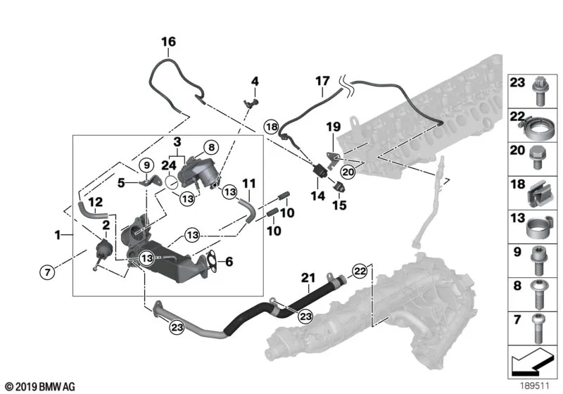 Система нейтрализации ОГ, охлаждение