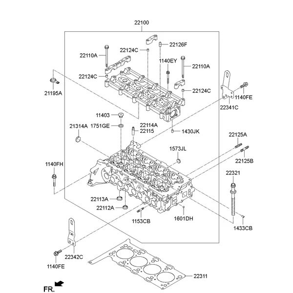 CYLINDER HEAD; 1