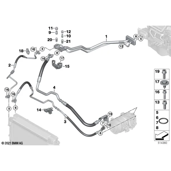 Трубопроводы хладагента