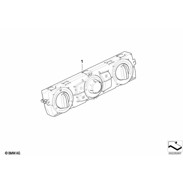 Панель управления кондиционера
