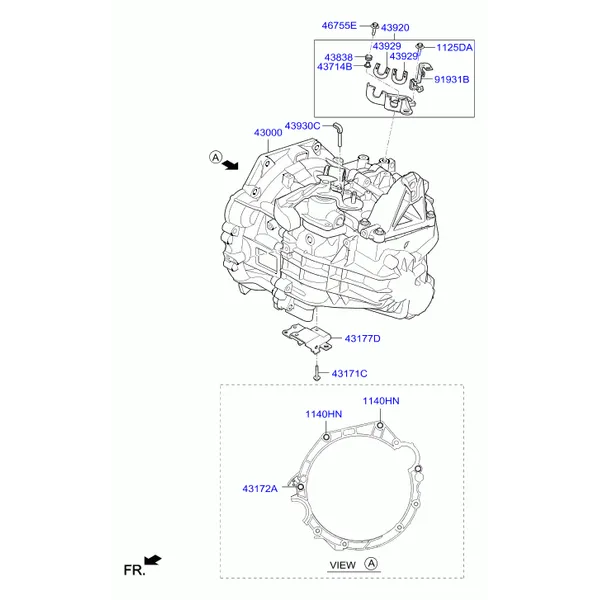 ВЕДУЩИЙ МОСТ ТРАНСМИССИИ (РУЧНАЯ)