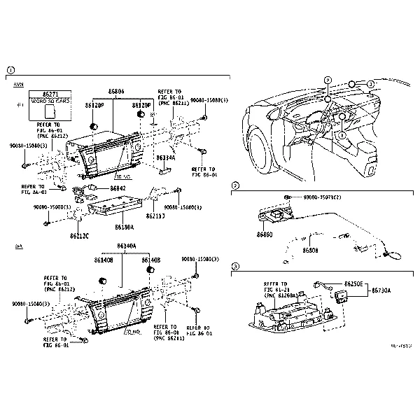 NAVIGATION & FRONT MONITOR DISPLAY