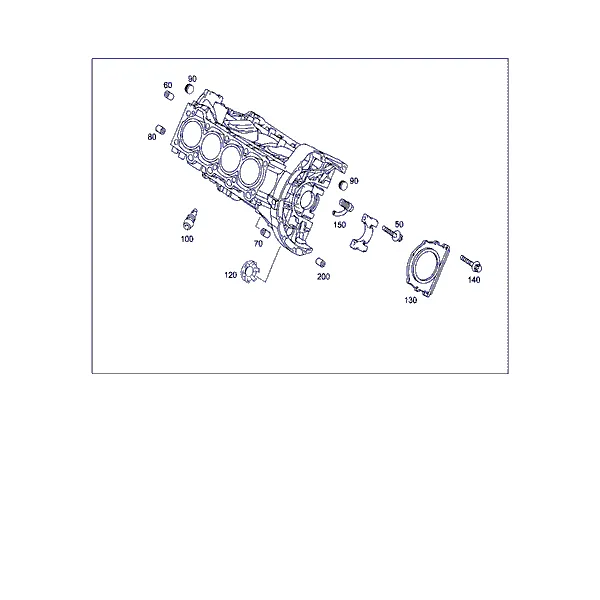 БЛОК ЦИЛИНДРОВ ДВИГАТЕЛЯ
