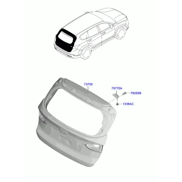 дверь багажника