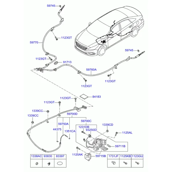система стояночного тормоза