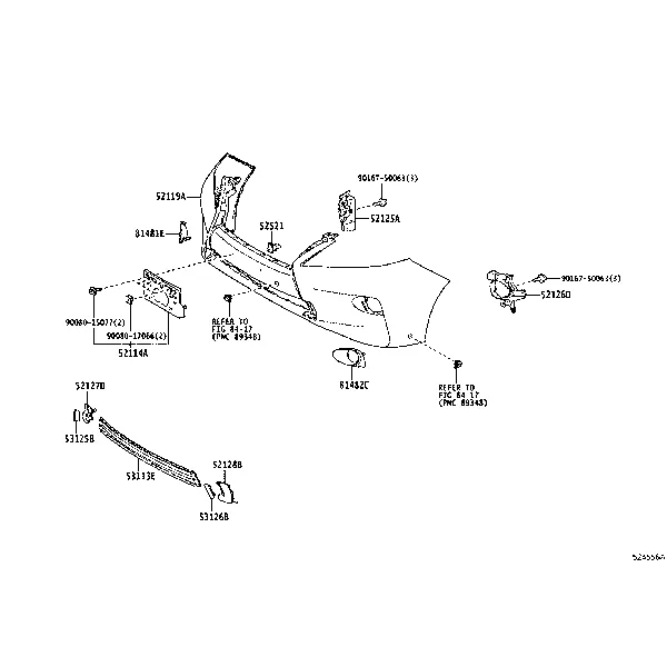 FRONT BUMPER & BUMPER STAY