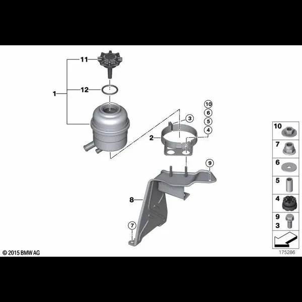 Масляный резервуар/детали