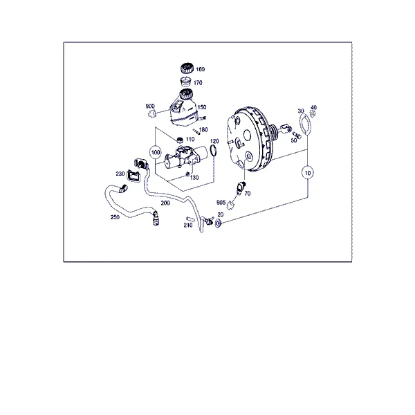 УСИЛИТЕЛЬ ТОРМОЗНОГО ПРИВОДА