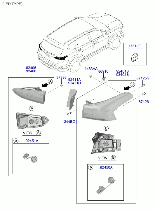 задняя фара