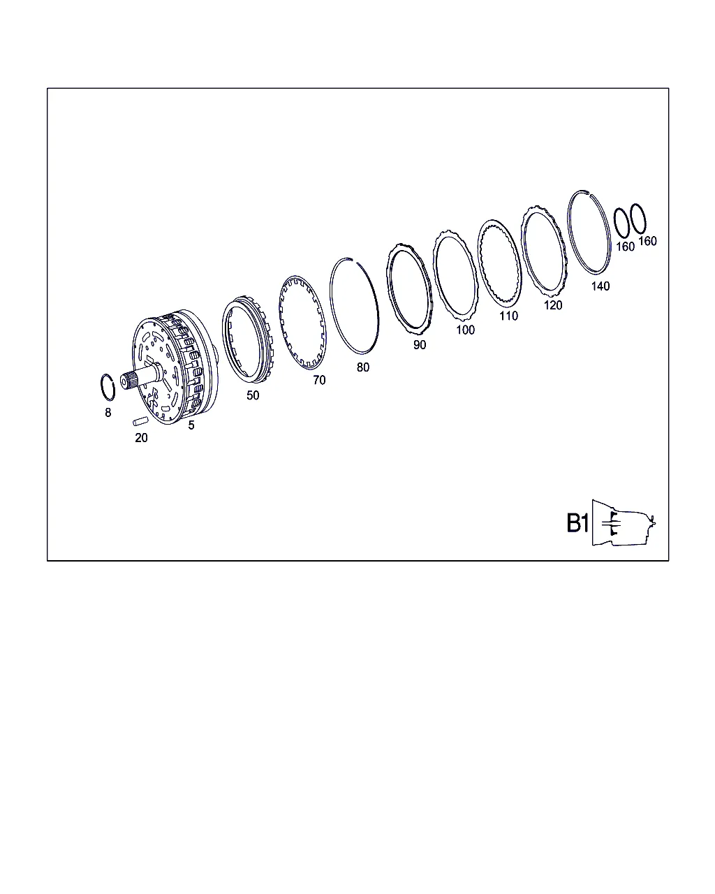 МНОГОДИСКОВАЯ ТОРМ.МУФТА B1