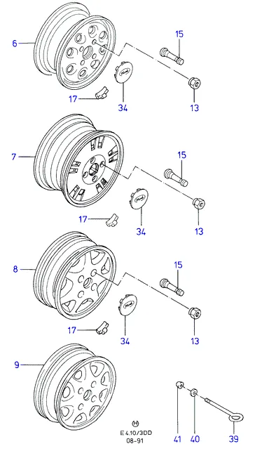 Колеса и колпаки колес