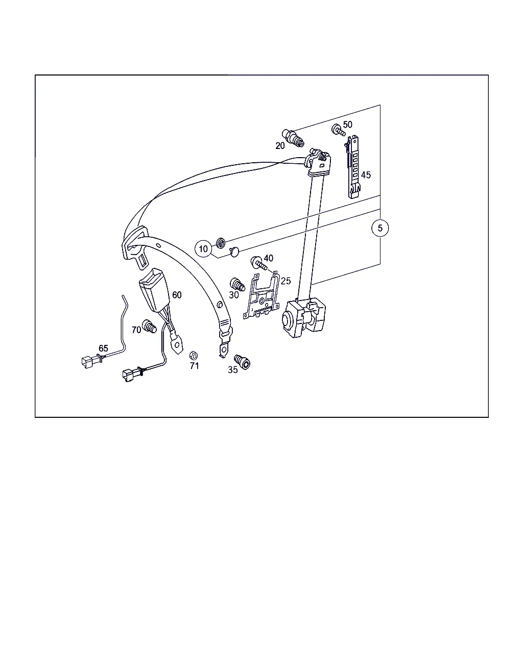 РЕМЕНЬ БЕЗОПАСНОСТИ СИДЕНЬЯ ВОДИТЕЛЯ