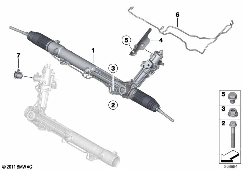 Рулевой механизм с гидроусилителем