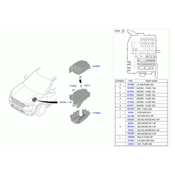 проводка передняя