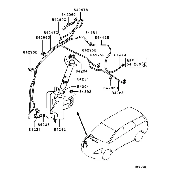 ЭЛЕКТРООБОРУДОВАНИЕ ШАССИ - ОЧИСТ. И ОМЫВАТ. ВЕТР. СТЕКЛА