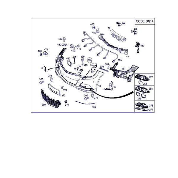 БАМПЕР ПЕРЕДНИЙ