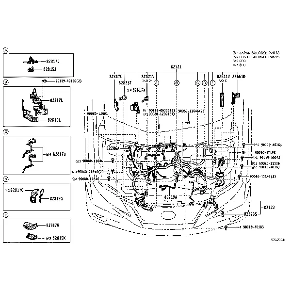 WIRING & CLAMP