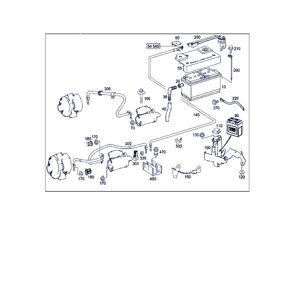 ПРОВОД АКБ, СТАРТЕРА И ГЕНЕРАТОРА