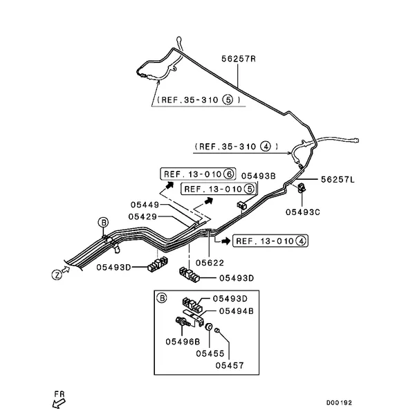 ТОПЛИВНАЯ СИСТЕМА - ТОПЛ. ТРУБК,СИСТ. УЛАВЛ. ПАРОВ