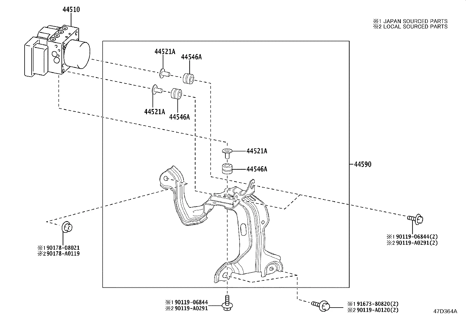 BRAKE TUBE & CLAMP