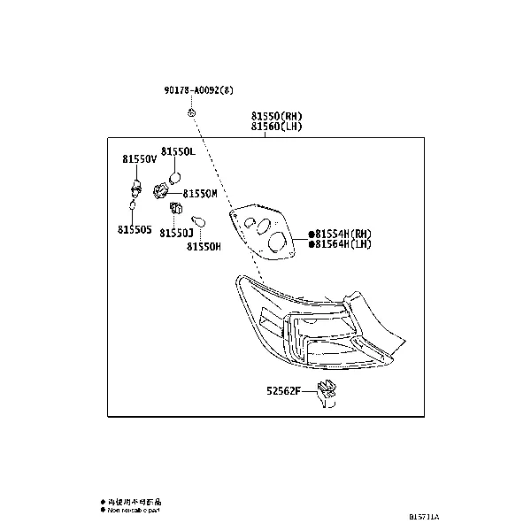 REAR COMBINATION LAMP