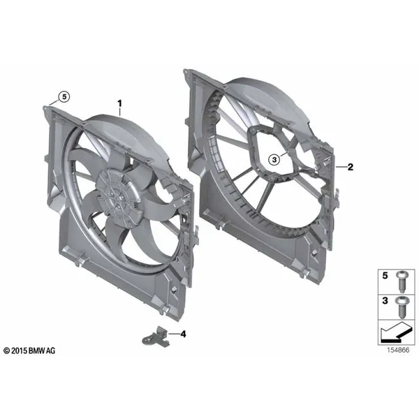 Кожух вентилятора-дополнительн.элементы