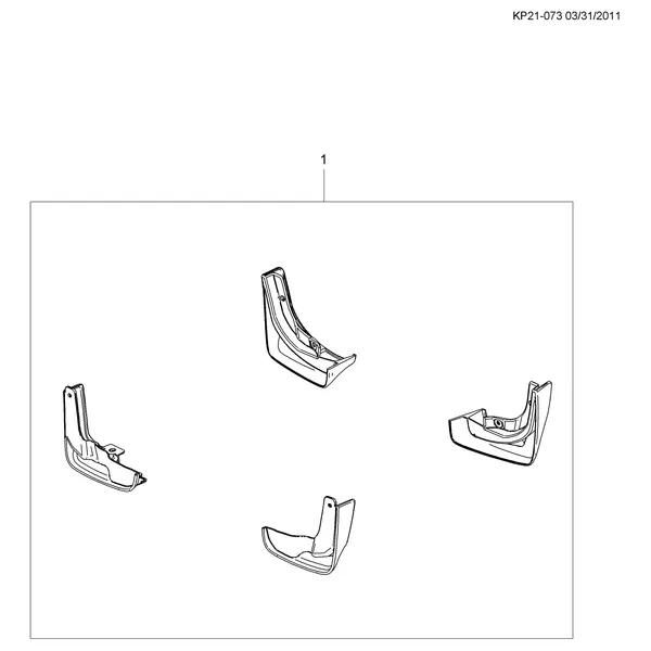 ВСПОМОГАТЕЛЬНЫЙ КОМПЛЕКТ КОМПЛЕКТ БРЫЗГОВИКОВ