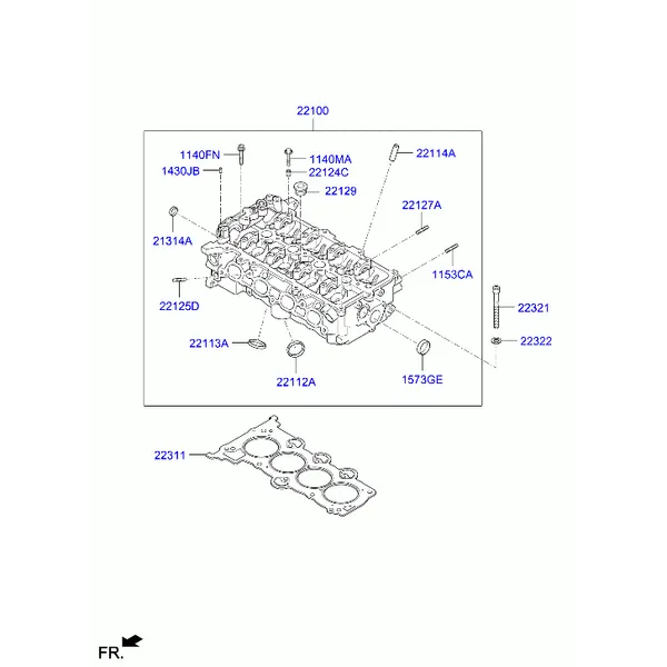 ГОЛОВКА БЛОКА ЦИЛИНДРОВ
