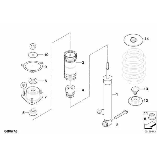 Дополнит.детали амортизац.стойки Зд