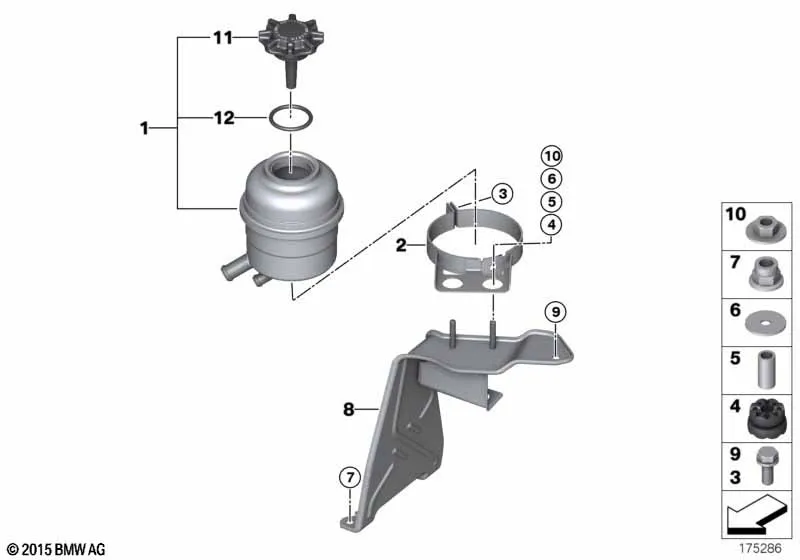 Масляный резервуар/детали